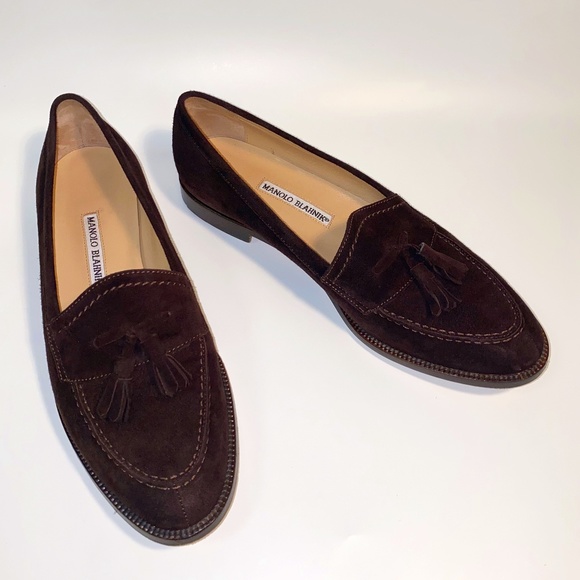 Manolo Blahnik Shoes - Manolo Blahnik Aldena Tassel Loafer EU39